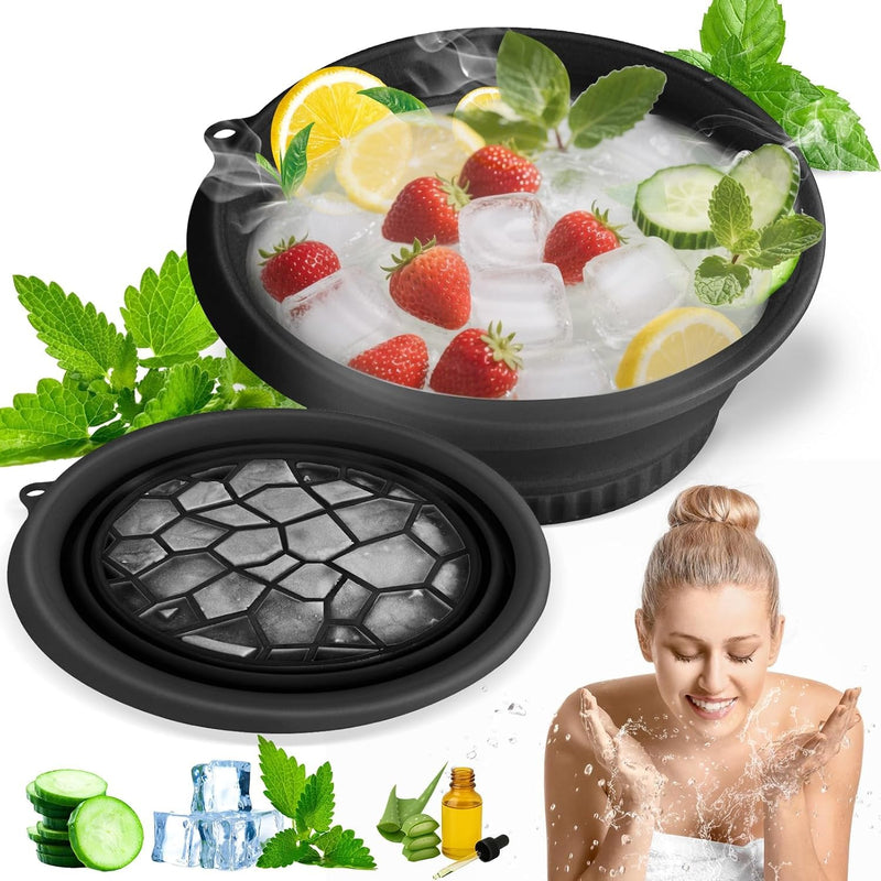 Foldable Face Ice Bowl